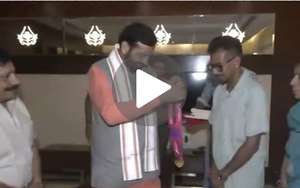 [Watch] Yuzvendra Chahal Gets Felicitated By Haryana CM For India’s T20 World Cup 2024 Win